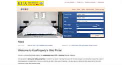 Desktop Screenshot of kuaproperty.com